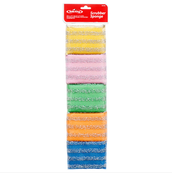 Nuvalu Scruber Sponges 8.5X12cm 5Pk