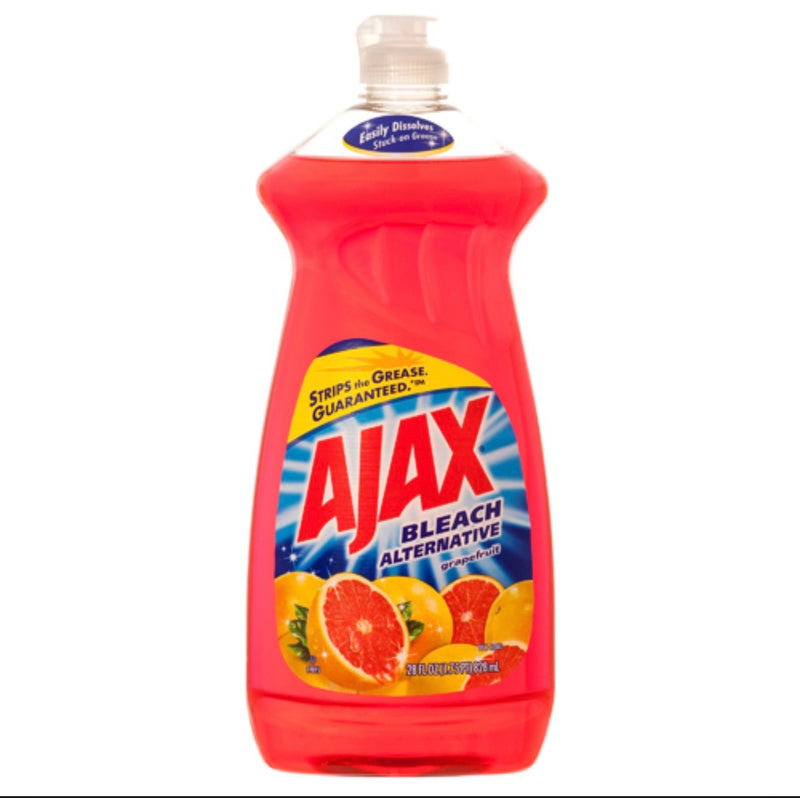 Ajax Dish Detergent Ruby Red Grapefruit Scent 28 oz