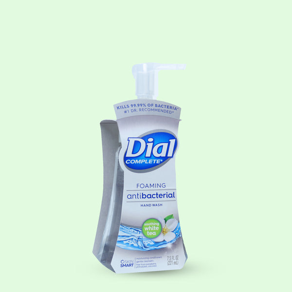 Dial Foaming Antibacteria Hand Soap (White Tea Scent) 7.5 oz