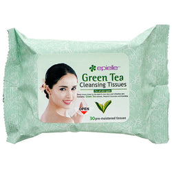 Epielle Cleansing Tissue Green Tea Scent 30 ct