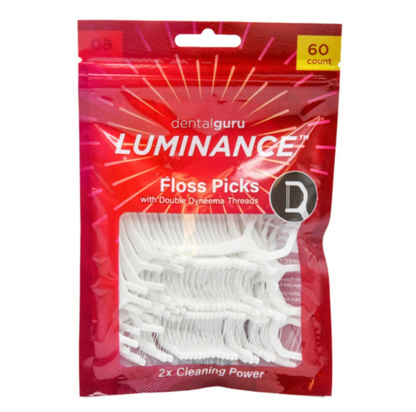 Dental Guru Luminance Floss Picks (60 Ct)