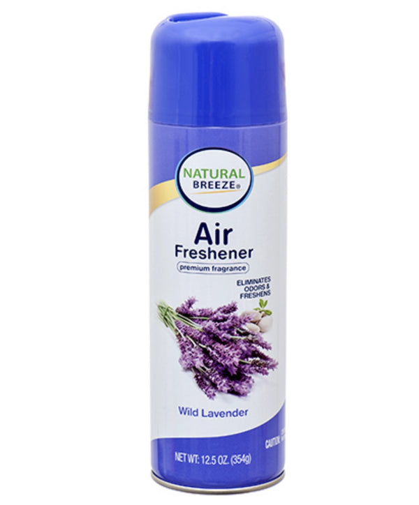 Natural Breeze Air Freshener (Wild Lavender Scent) 12.5oz