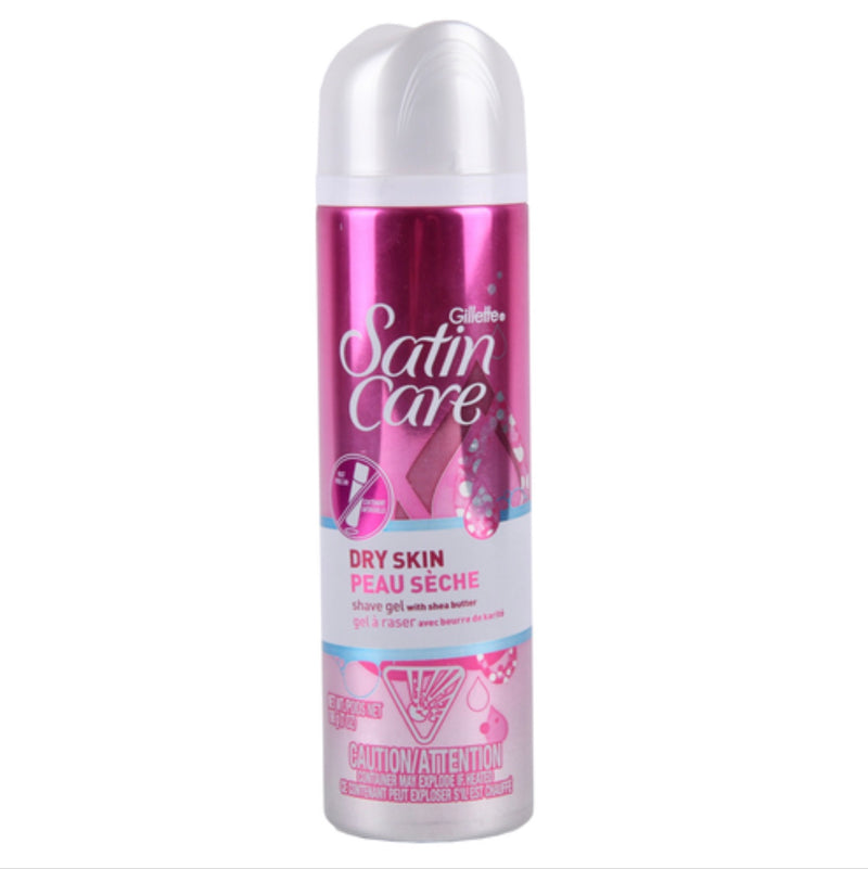 Gillette Satin Care Shave Gel Dry Skin 7 oz