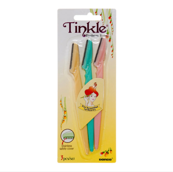 Dorco Tinkle Eyebrow Razors 3 Pk