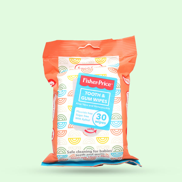 Fisher Price Tooth & Gum Wipes: 30 Wipes