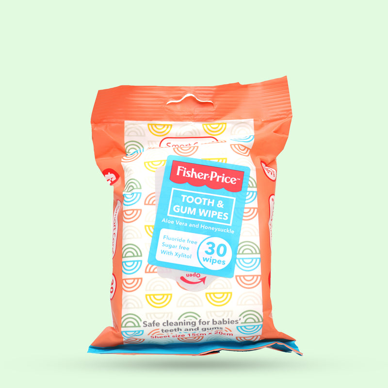 Fisher Price Tooth & Gum Wipes: 30 Wipes