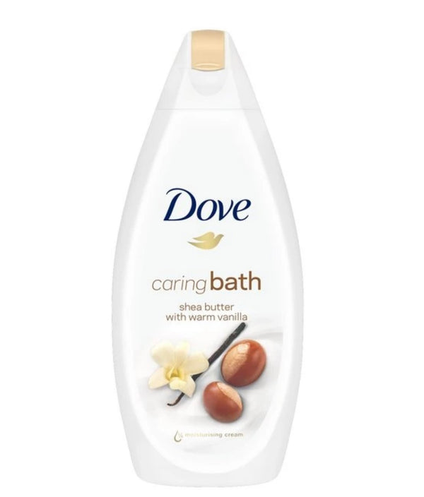 Dove Caring Bath Fine Silk with warm vanilla Body Wash 500 ml