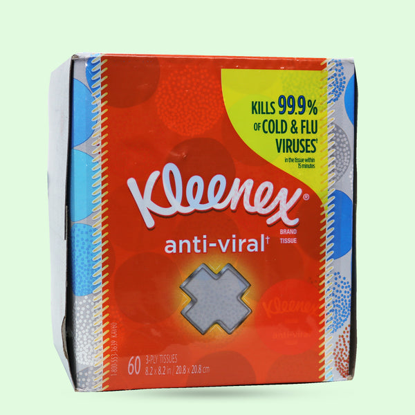 Kleenex Anti-Viral Brand Tissue: 60 Tissues