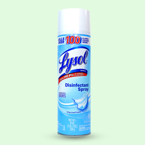 Lysol Disinfectant Crisp Linen 19oz