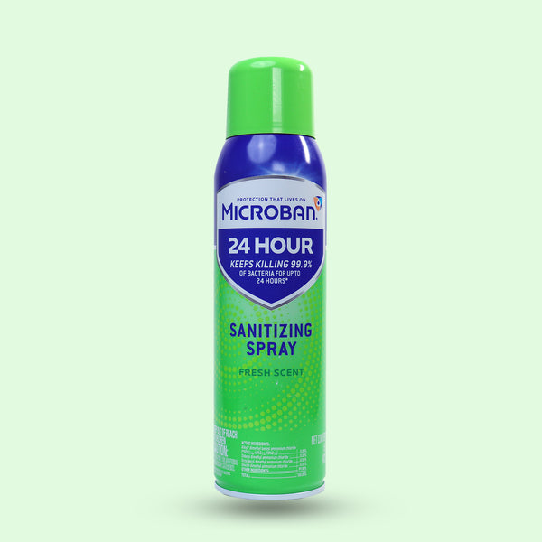 Microban 24 Hour Sanitizing Spray (Fresh Scent) 15 oz