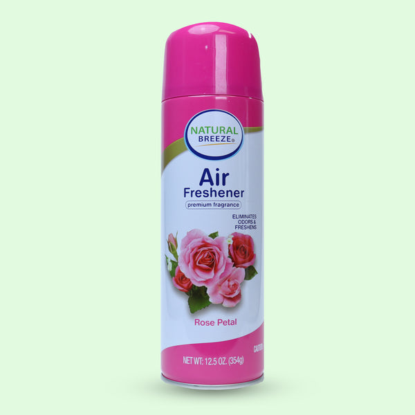 Natural Breeze Air Freshener (Rose Petal Scent) 12.5 oz