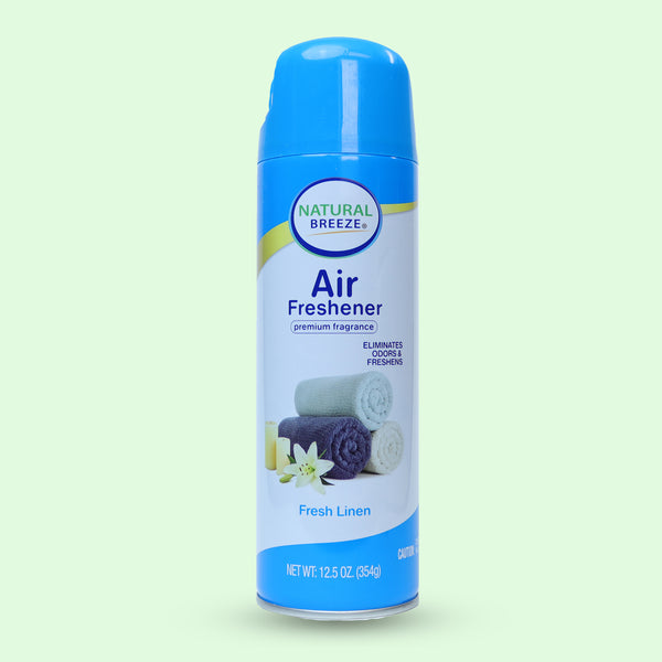 Natural Breeze Air Freshener (Fresh Linen Scent) 12.5 oz