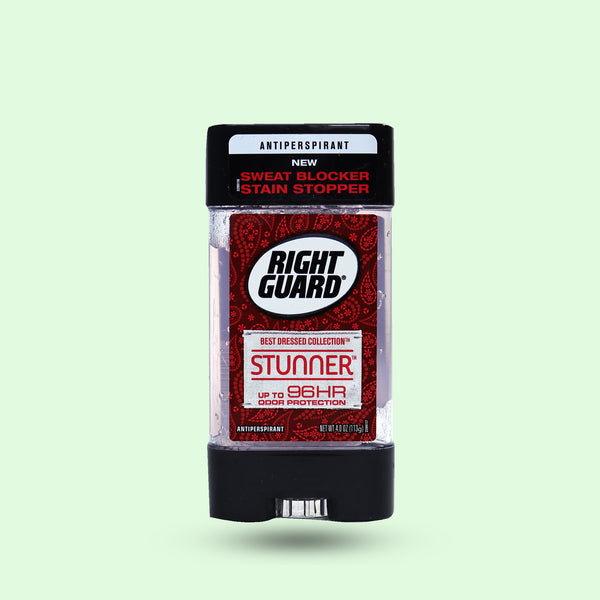 Right Guard Antiperspirant - Best Dressed Collection - Stunner - Clear Gel - 4 OZ