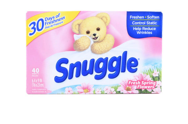 Snuggle Dryer Sheets Fresh Spring Flowers 40 ct