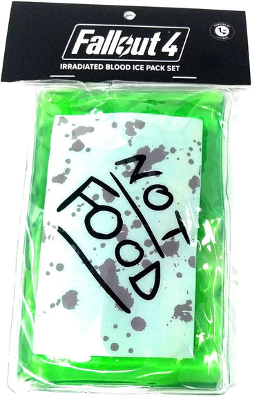 FALLOUT IRRADIATED BLOOD ICE COLD PACK SET OF 2