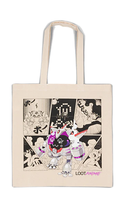LOOT ANIME YUME CAT MECH TOTE BAG LOOT CRATE EXCLUSIVE