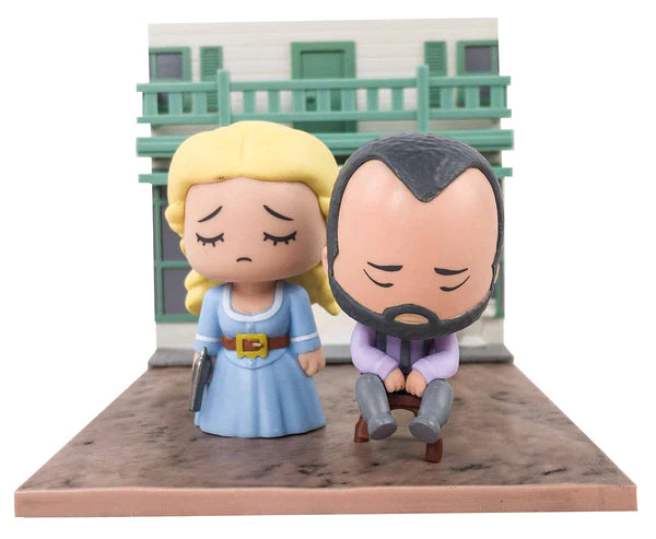 WESTWORLD COLLECTIBLE DIORAMA - DOLORES AND ARNOLD - LOOT CRATE EXCLUSIVE